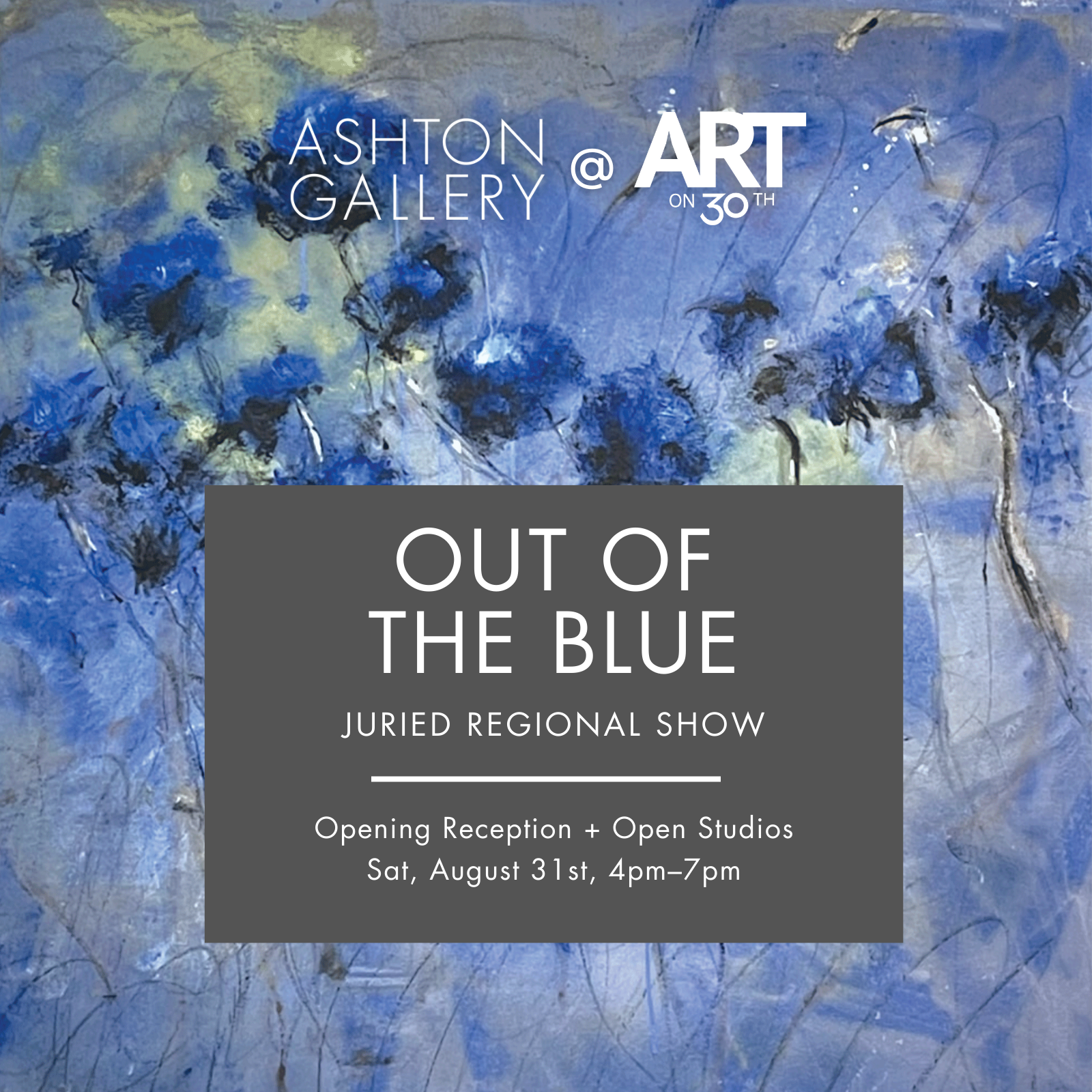 Best in Show at Ashton Gallery’s “Out of the Blue” Exhibition!