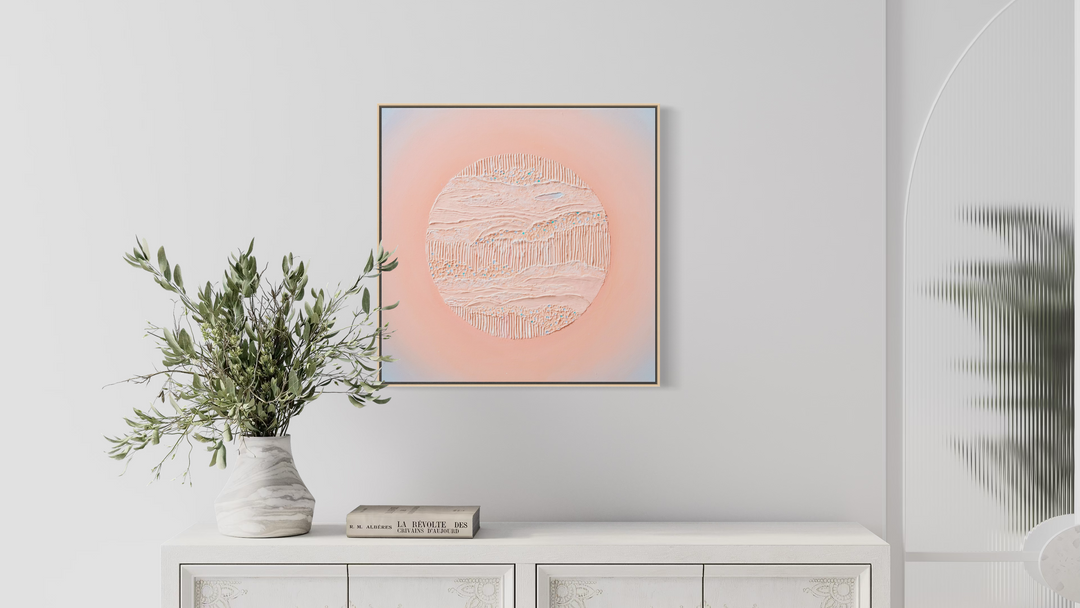 What Size Art Goes Above a Sofa, Console or Bed